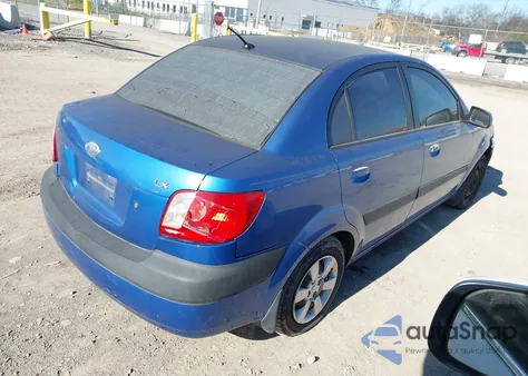 2007 Kia Rio Lx from USA, damaged, VIN KNADE123576274007